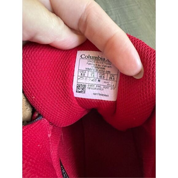 Columbia Newton Ridge Plus Waterproof Hiking Boots, Women’s 9.5 Amped Leather El - Picture 8 of 14